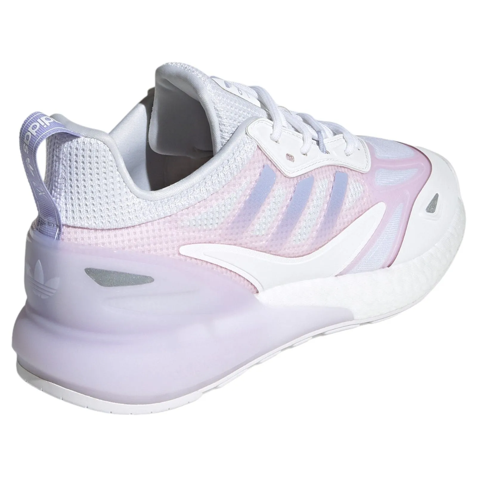 adidas Originals Womens ZX 2K Boost 2.0 Trainers - White / Violet Tone