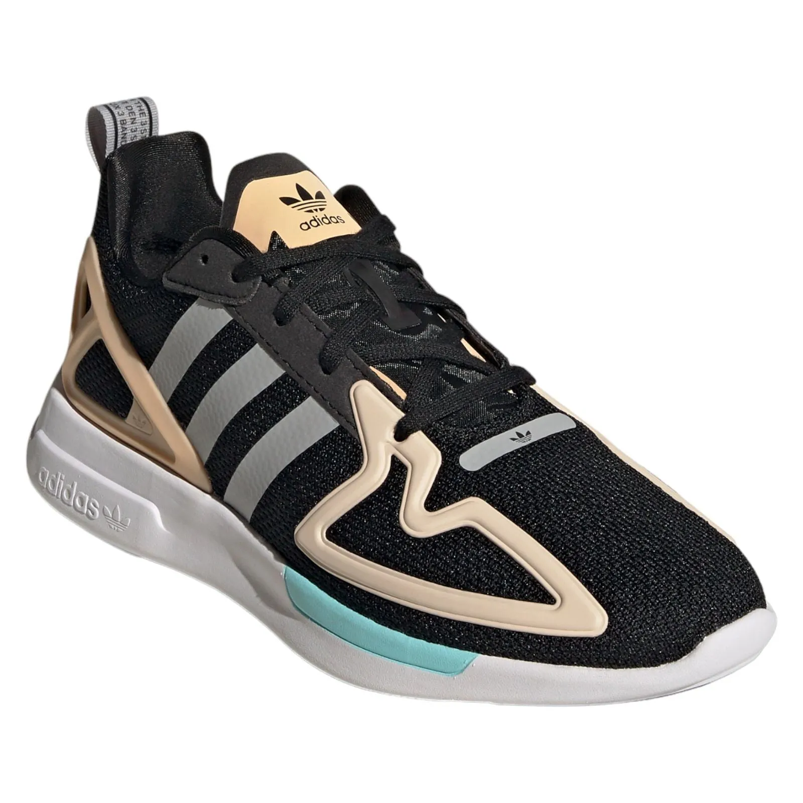 adidas Originals Womens ZX 2K Flux Trainers - Black