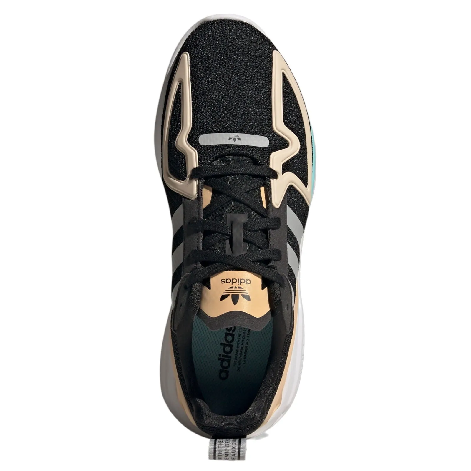 adidas Originals Womens ZX 2K Flux Trainers - Black