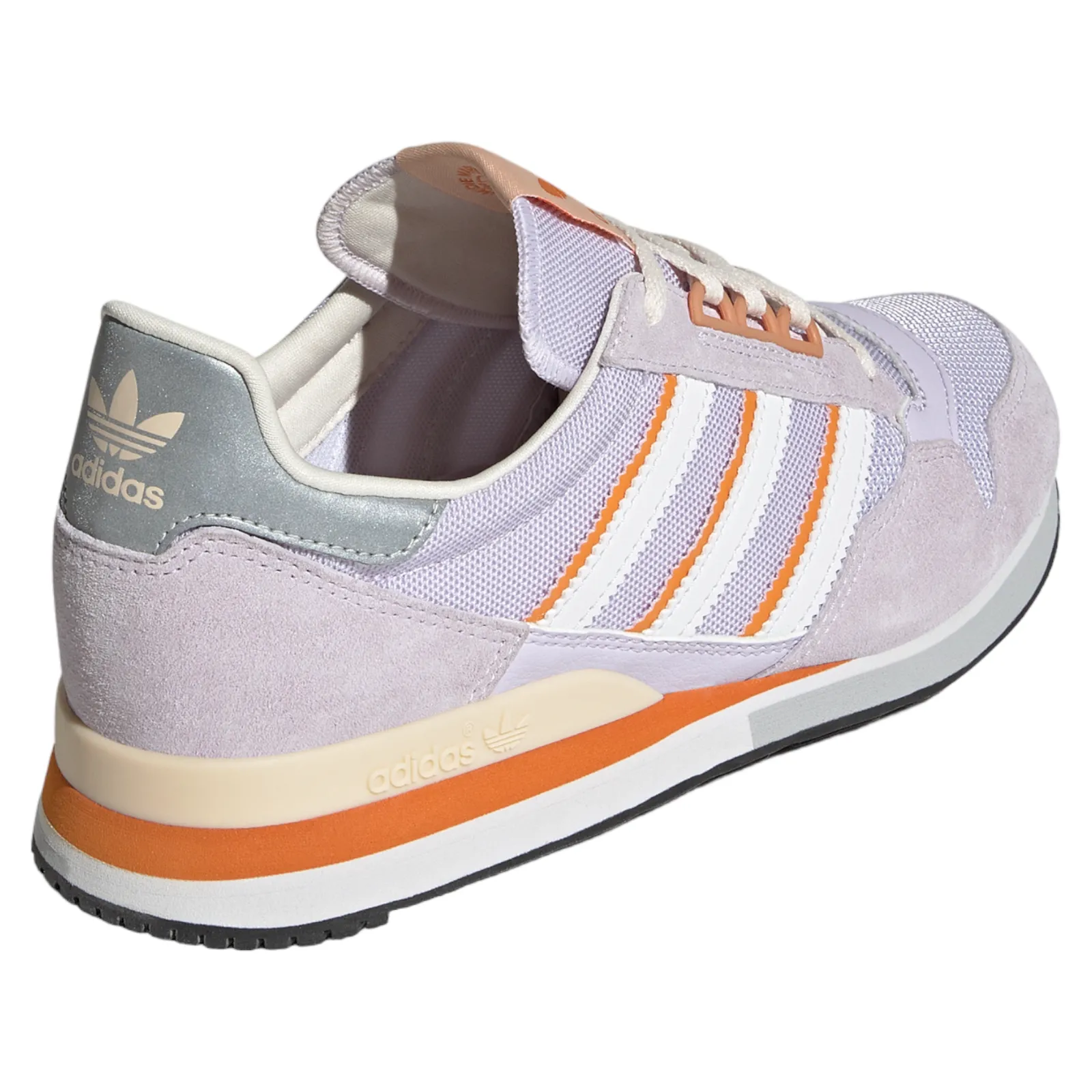 adidas Originals Womens ZX 500 Trainers - Purple / Tint Orange