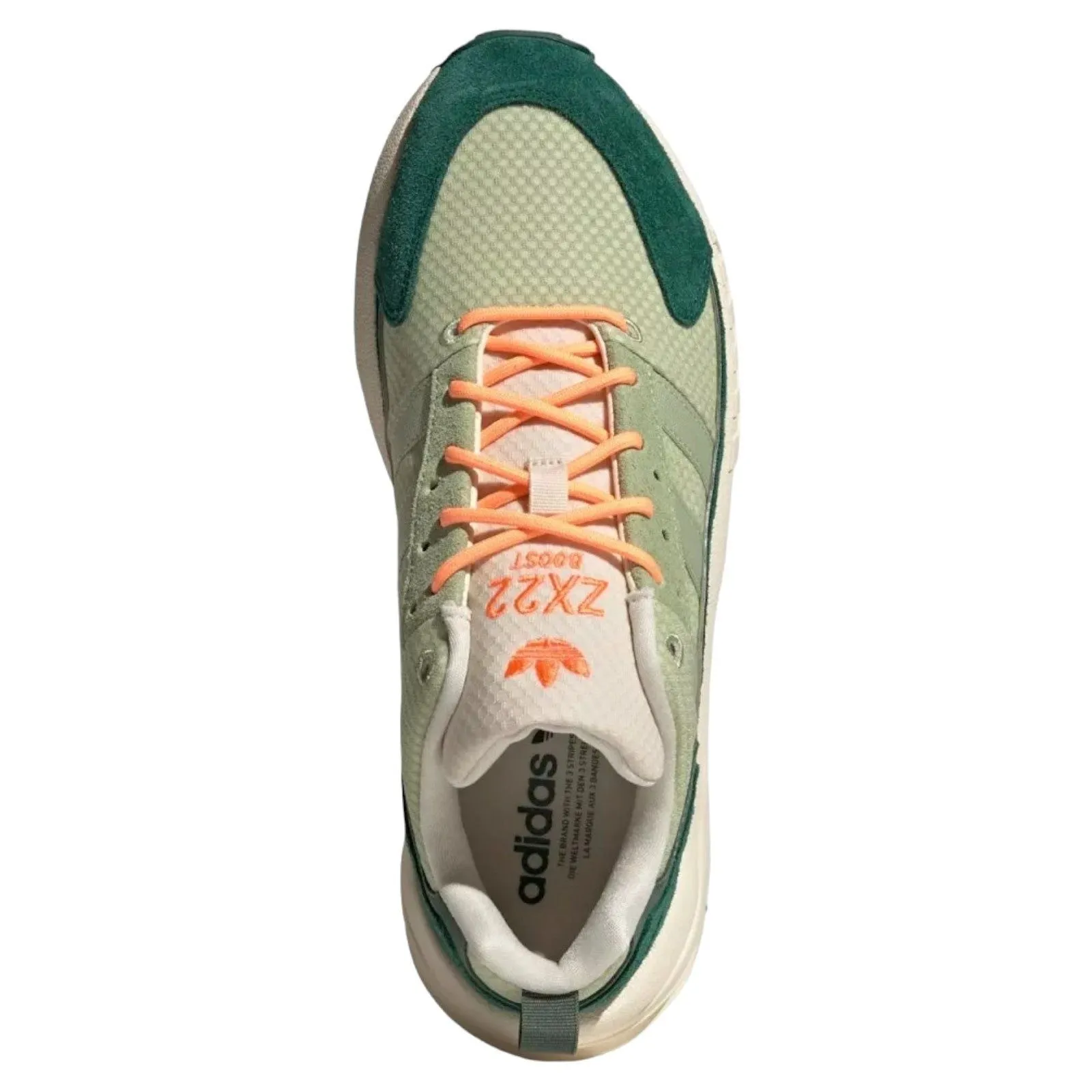 adidas Originals ZX 22 Boost Trainers - Ecru Tint / Core Green