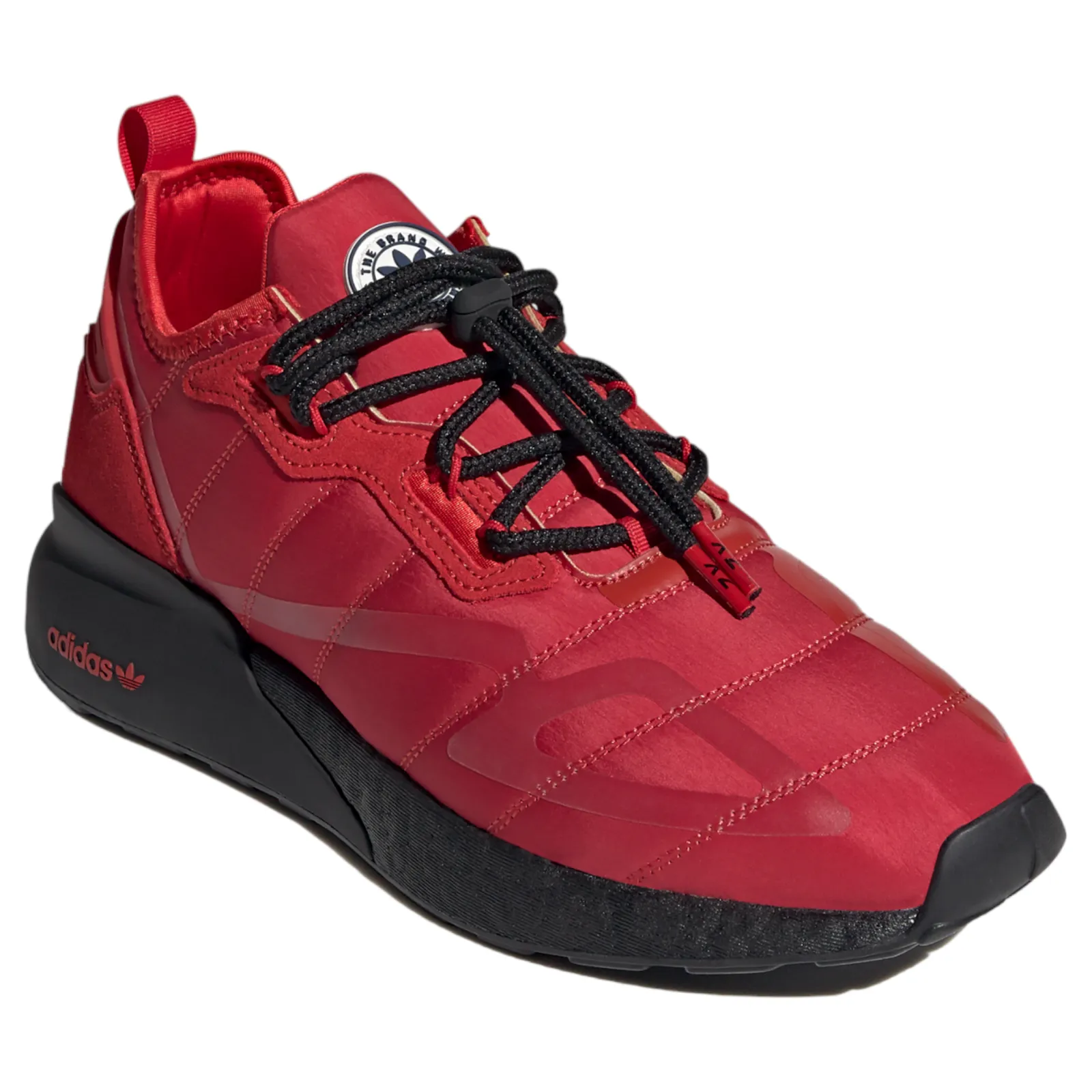 adidas Originals ZX 2K Boost Trainers - Scarlet / Core Black