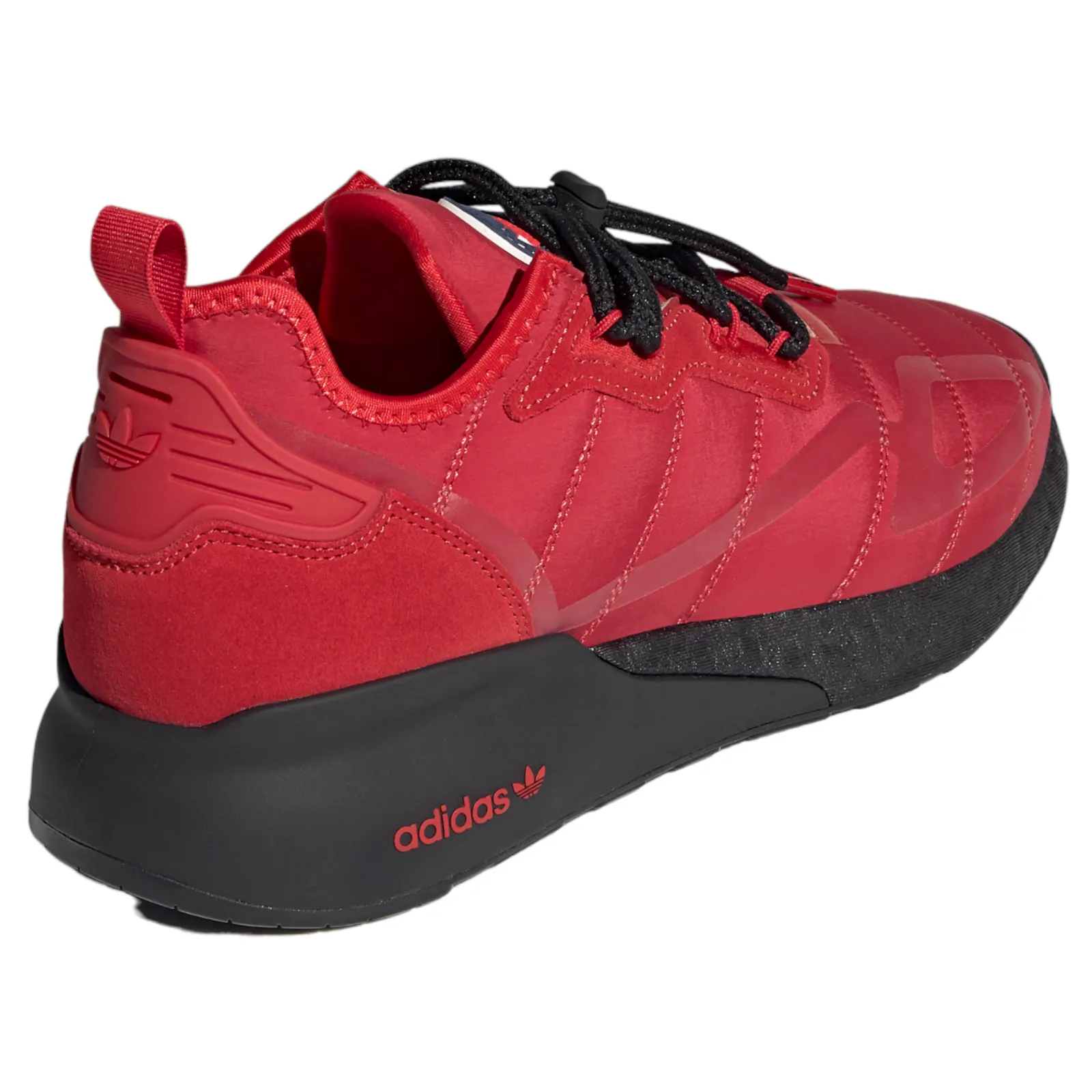 adidas Originals ZX 2K Boost Trainers - Scarlet / Core Black