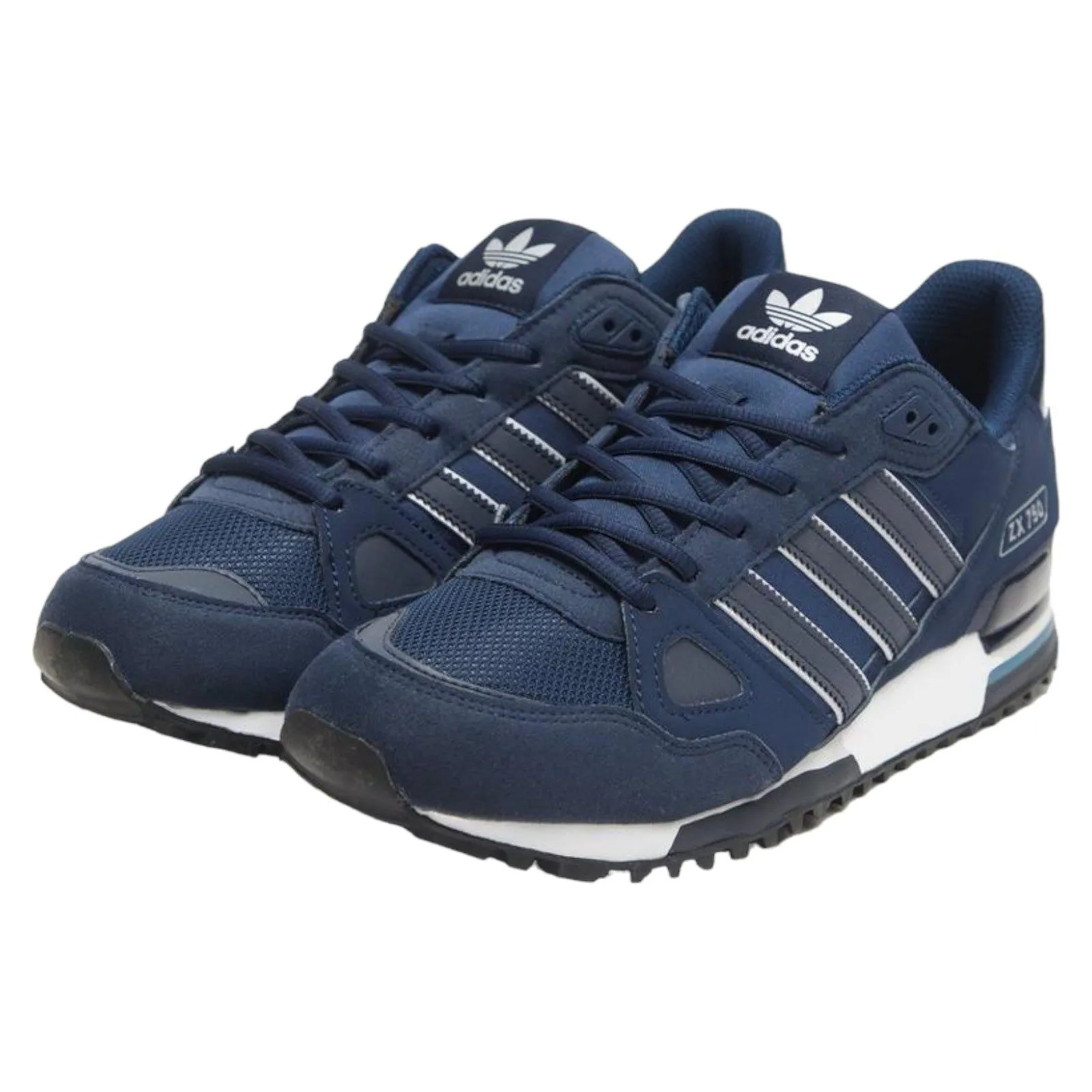 adidas Originals ZX 750 Trainers - Navy / Blue / White