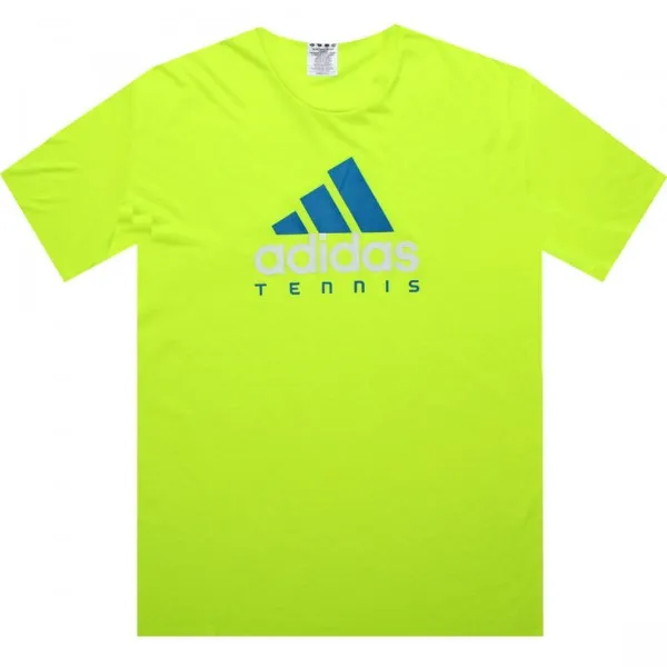 Adidas Tennis Ess Logo Tee (electricity)