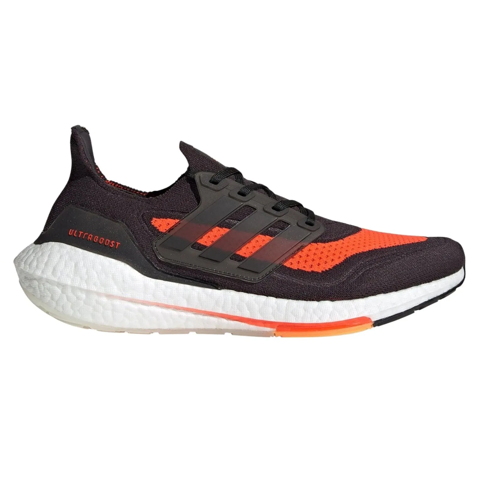 adidas Ultra Boost 21 Trainers - Carbon Solar Red