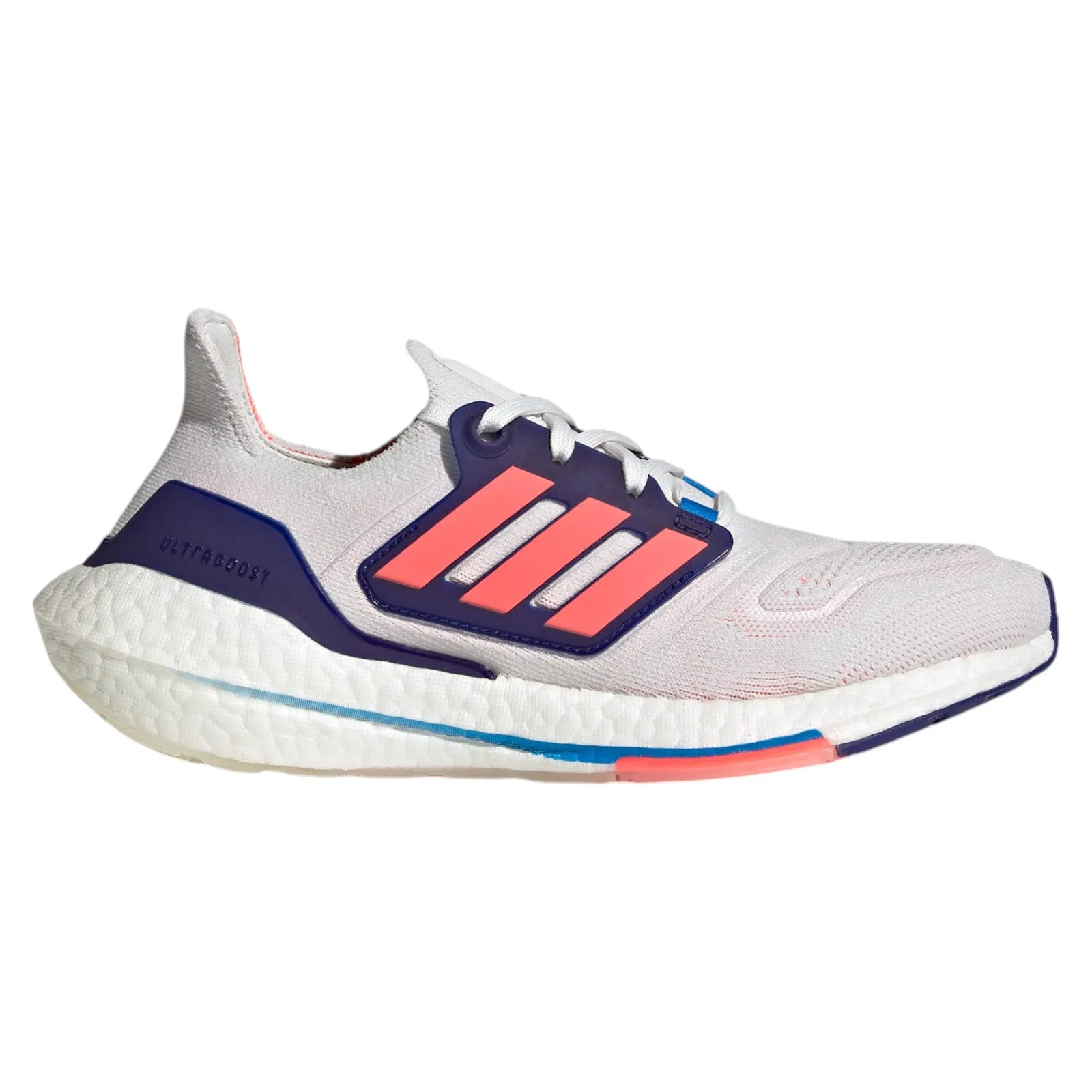 adidas Womens Ultra Boost 22 Trainers - White Turbo Indigo