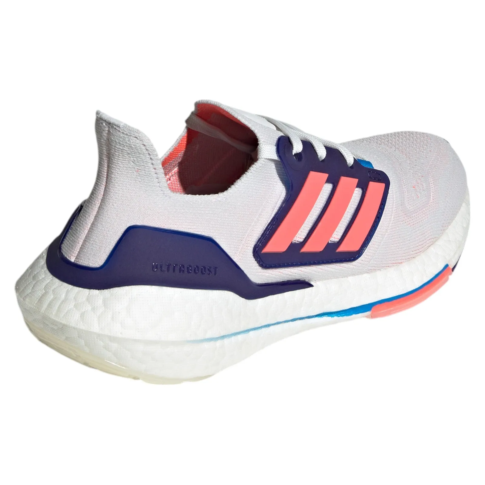 adidas Womens Ultra Boost 22 Trainers - White Turbo Indigo