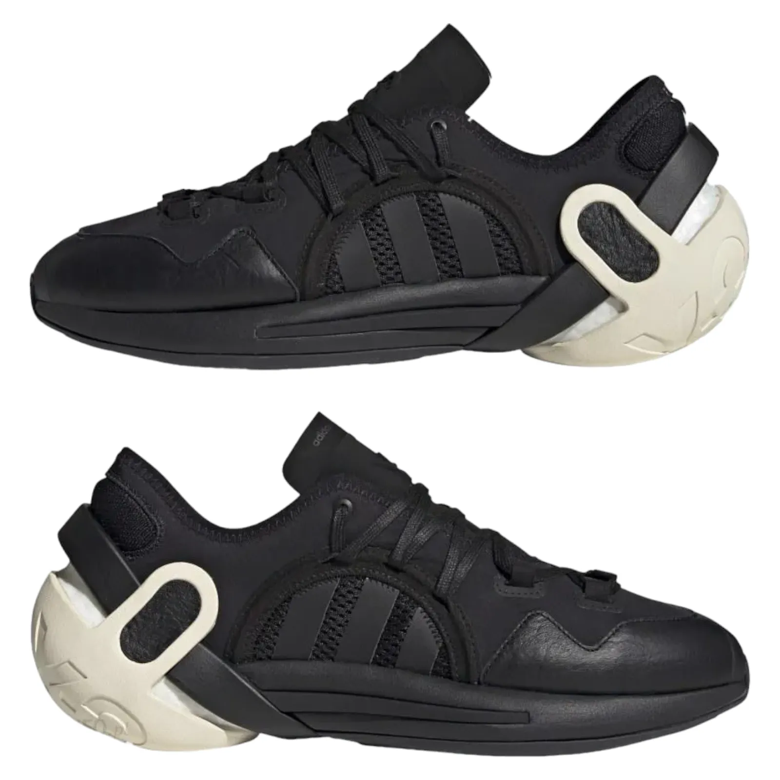 adidas x Y-3 Idoso Boost Trainers - Black / White