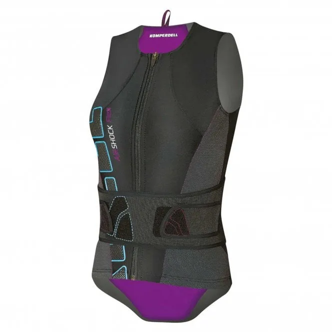 Airshock Flex Womens Vest - Black/Purple