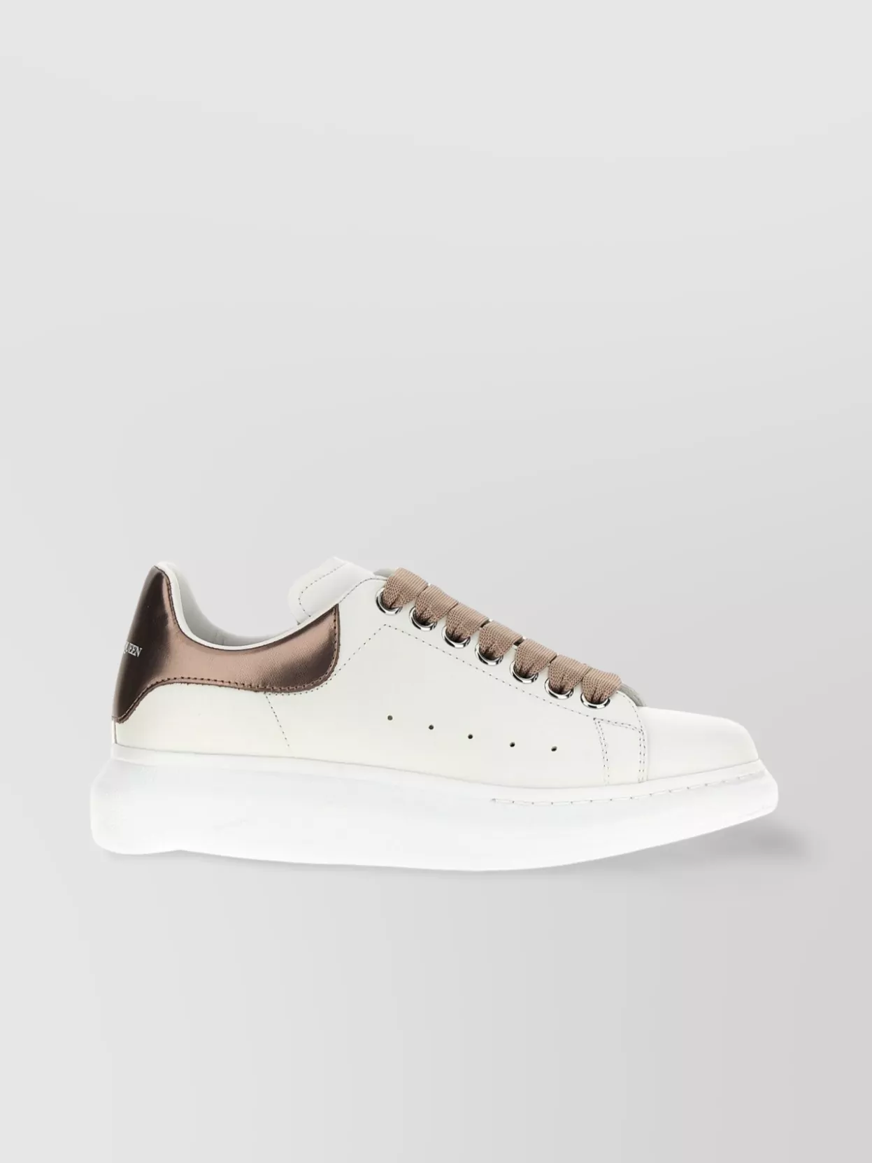 Alexander McQueen   Chunky sole sneakers with perforated design