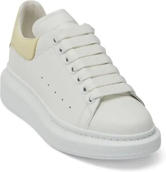 Alexander McQueen Oversized chunky low-top sneakers White