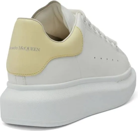 Alexander McQueen Oversized chunky low-top sneakers White