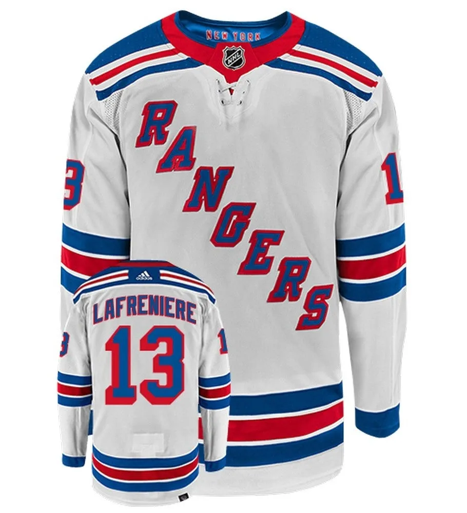 Alexei Lafreniere New York Rangers Adidas Primegreen Authentic NHL Hockey Jersey     