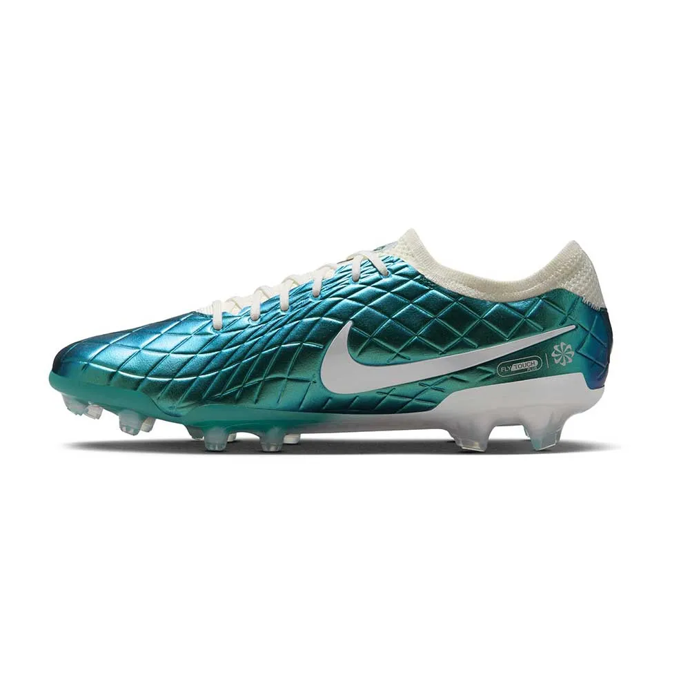 All Gender Legend 10 Elite FG 30 Soccer Shoe - Dark Atomic Teal/Sail - Regular (D)