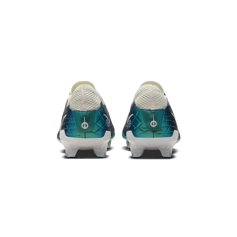 All Gender Legend 10 Elite FG 30 Soccer Shoe - Dark Atomic Teal/Sail - Regular (D)