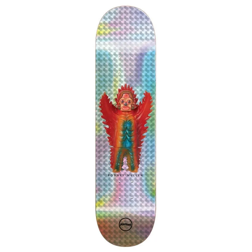 Almost Mullen Haroshi Monster Super Sap Skateboard Deck Multi 8