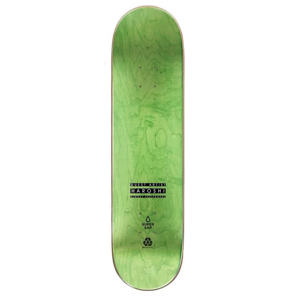 Almost Mullen Haroshi Monster Super Sap Skateboard Deck Multi 8