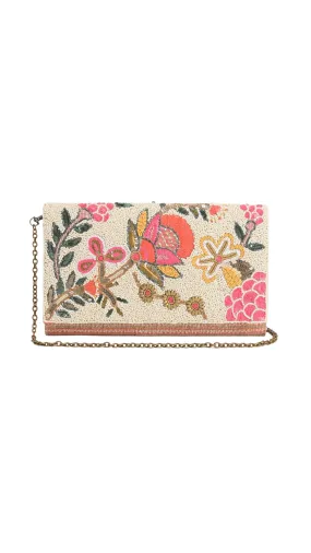 America & Beyond - Dessert Flower Clutch