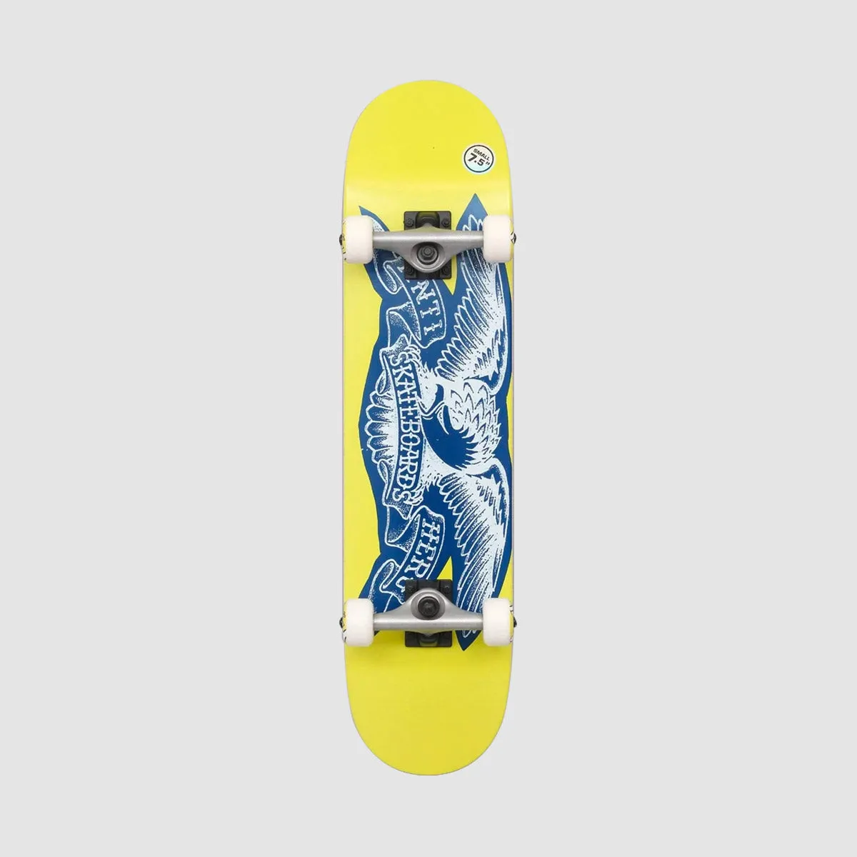 Antihero Copier Eagle Skateboard Yellow - 7.5"