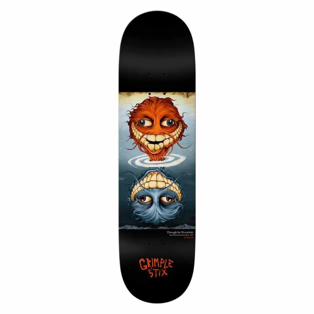 Antihero Skateboard Deck Grimplestix Fine Art Team Multi 8.5