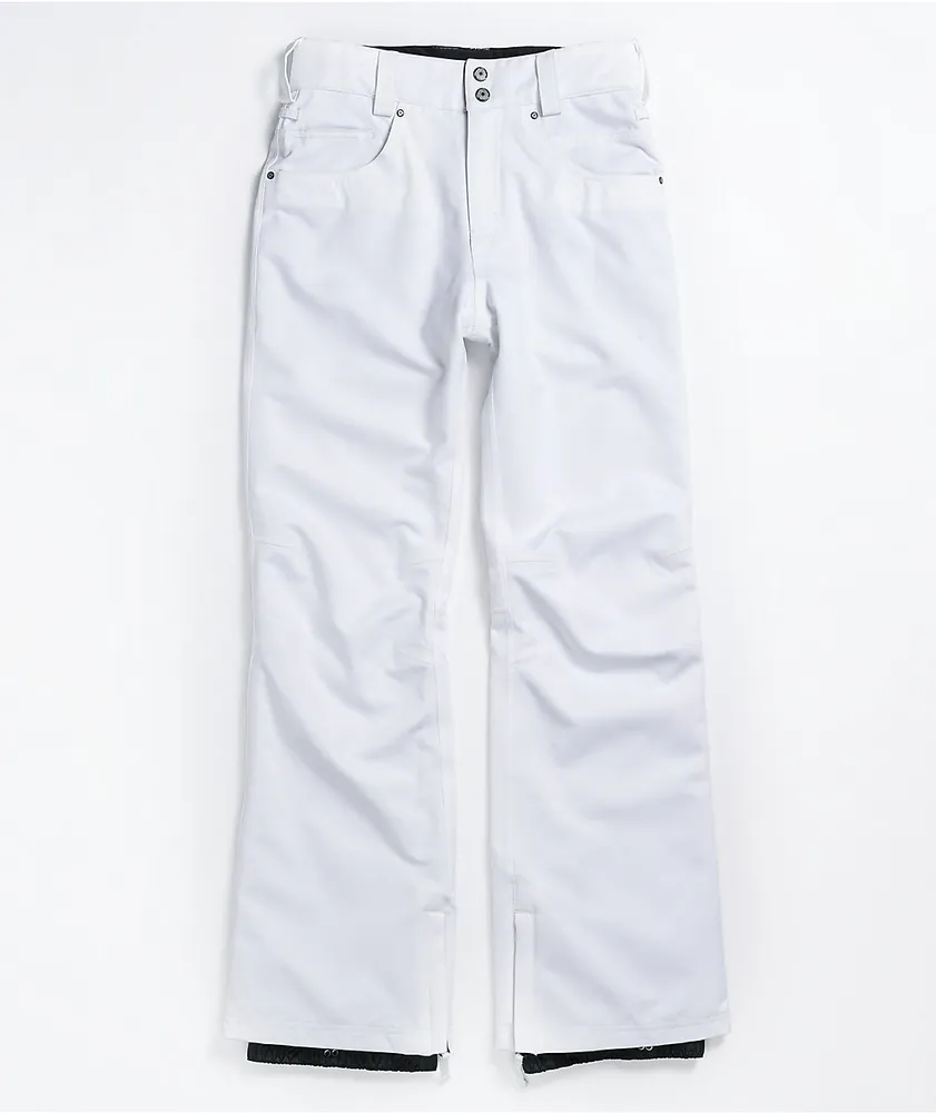 Aperture Crystaline White 10K Women's Snowboard Pants