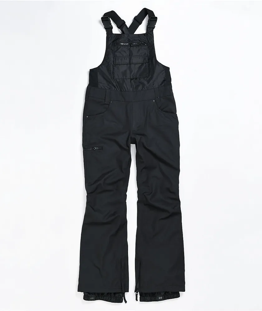 Aperture Snowtown Black 10K Women's Snowboard Bib Pants