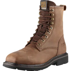 Ariat Cascade Men's 8-Inch Steel Toe Electrical Hazard Leather Work Boot