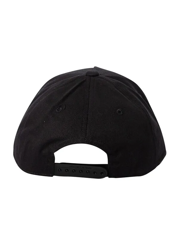 Armani Exchange Line Logo Baseball Cap - Black