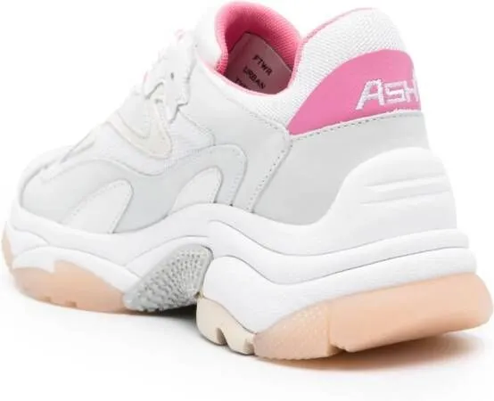 Ash Addict panelled chunky sneakers White