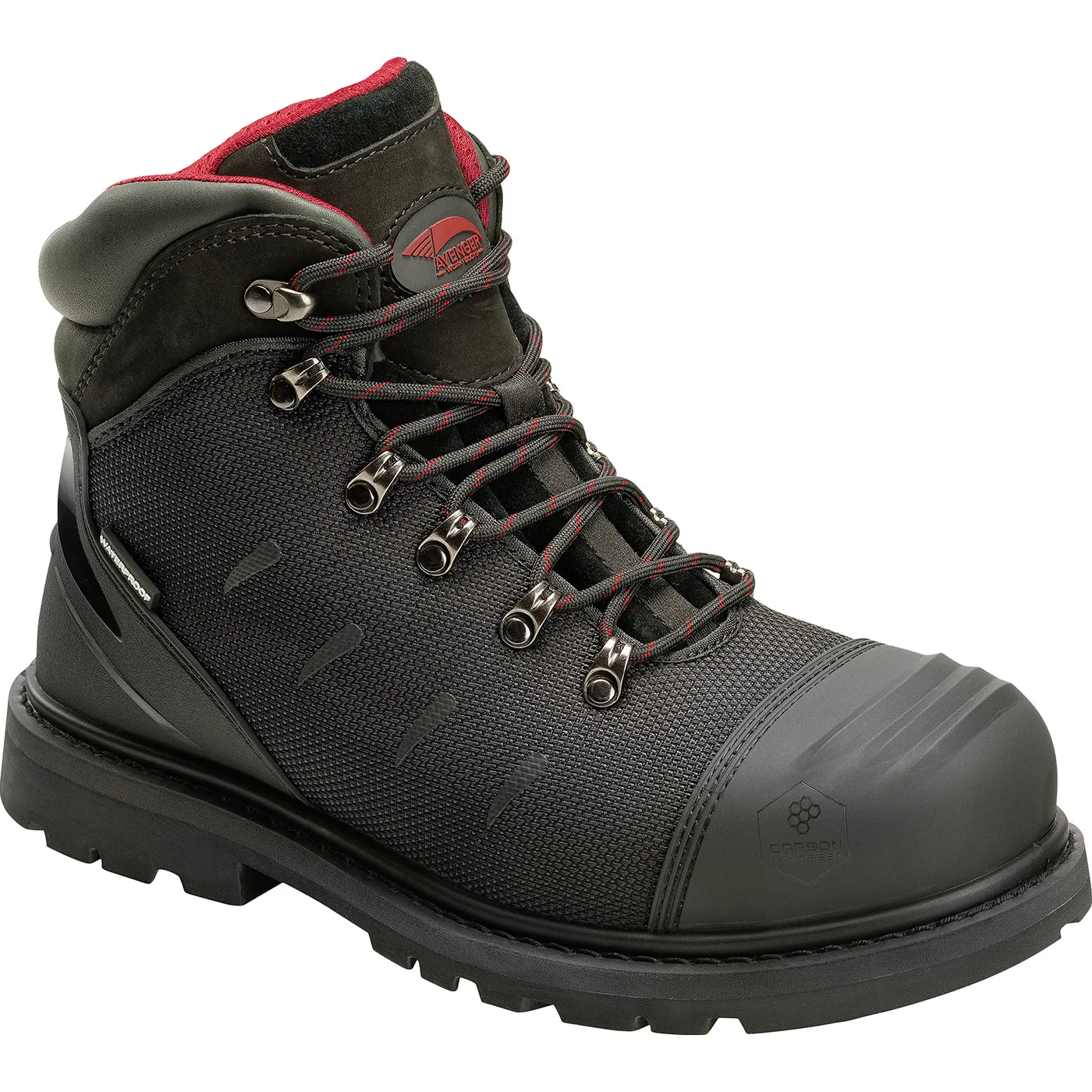 Avenger Hammer A-Max Men's Carbon Fiber Toe Electrical Hazard Puncture-Resistant Waterproof Work Boot