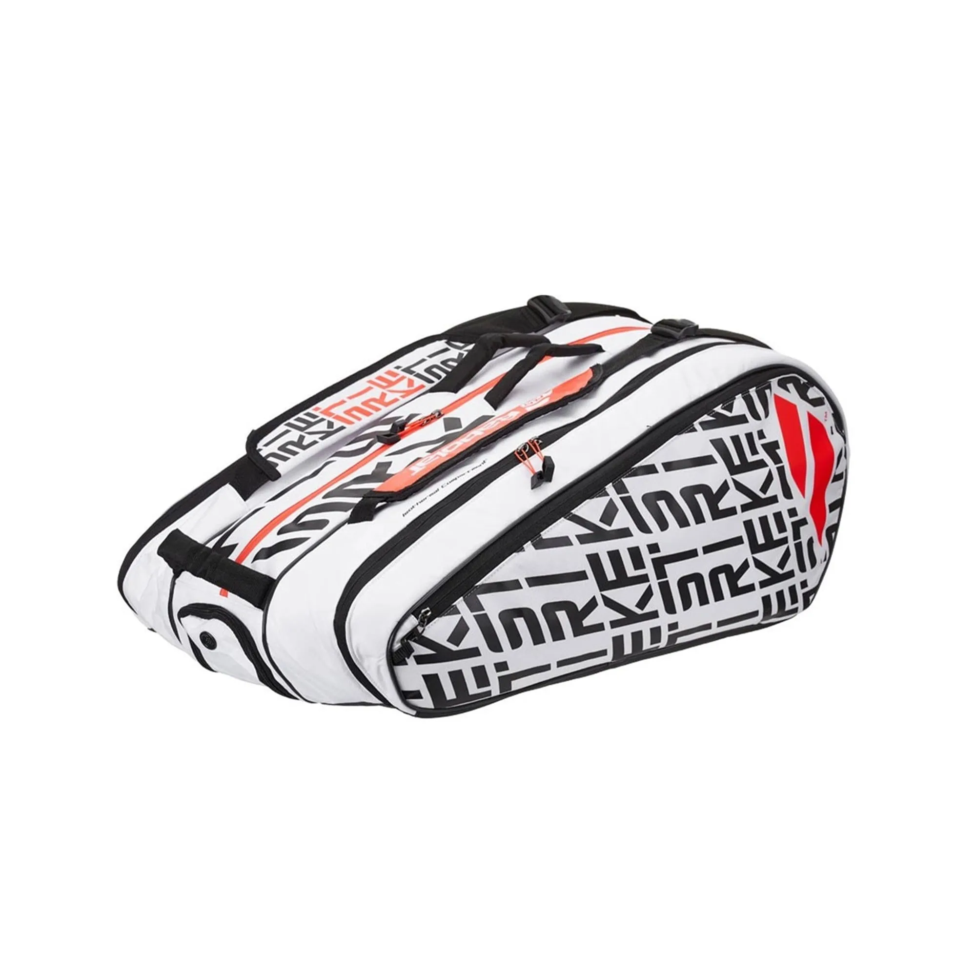 Babolat RH X12 Pure Strike Tennis Kitbag (White/ Black/ Red)