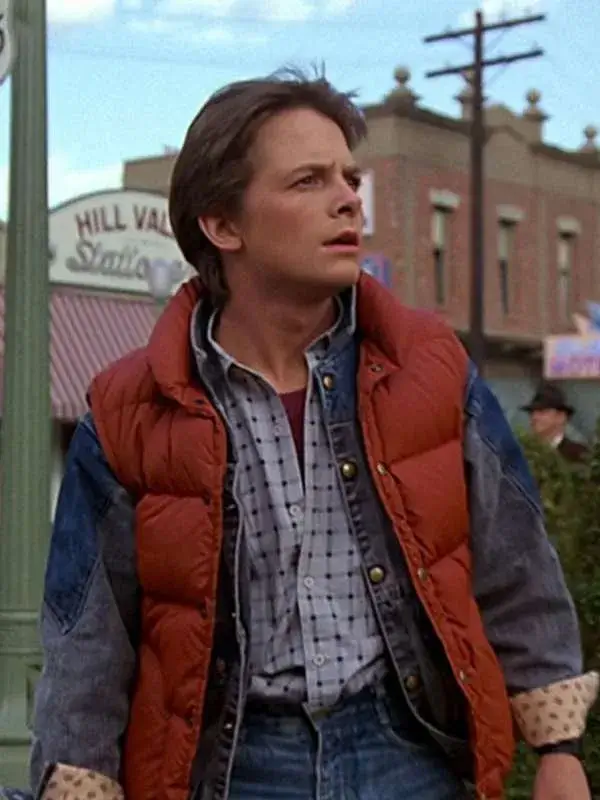 Back to the Future Marty Mcfly Vest