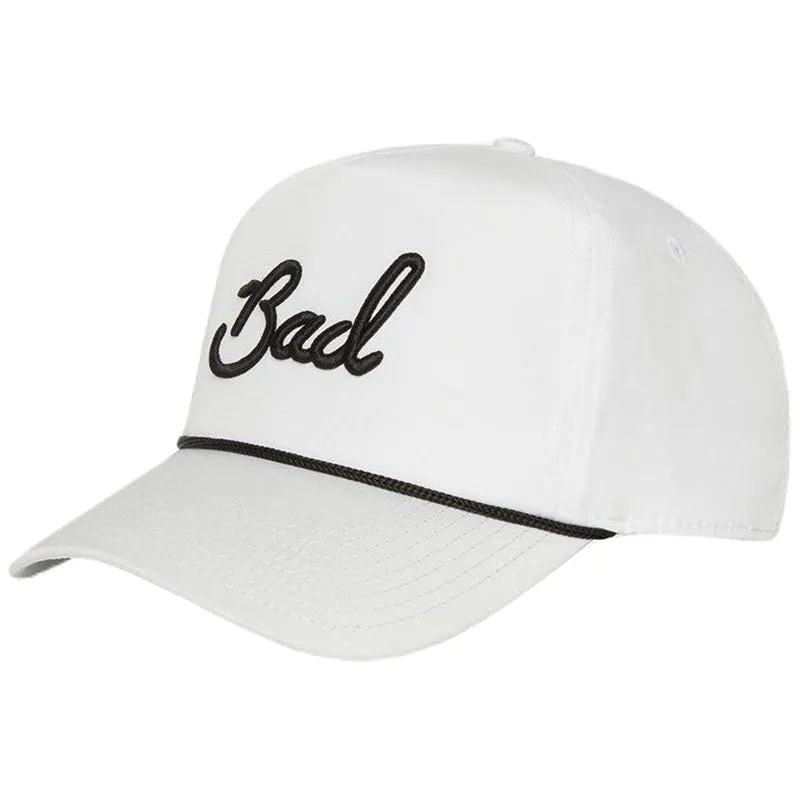 Bad Birdie White Bad Rope Golf Hat