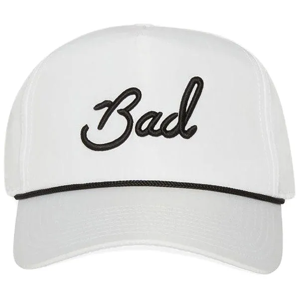 Bad Birdie White Bad Rope Golf Hat