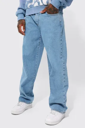 Baggy Fit Drawstring Jeans