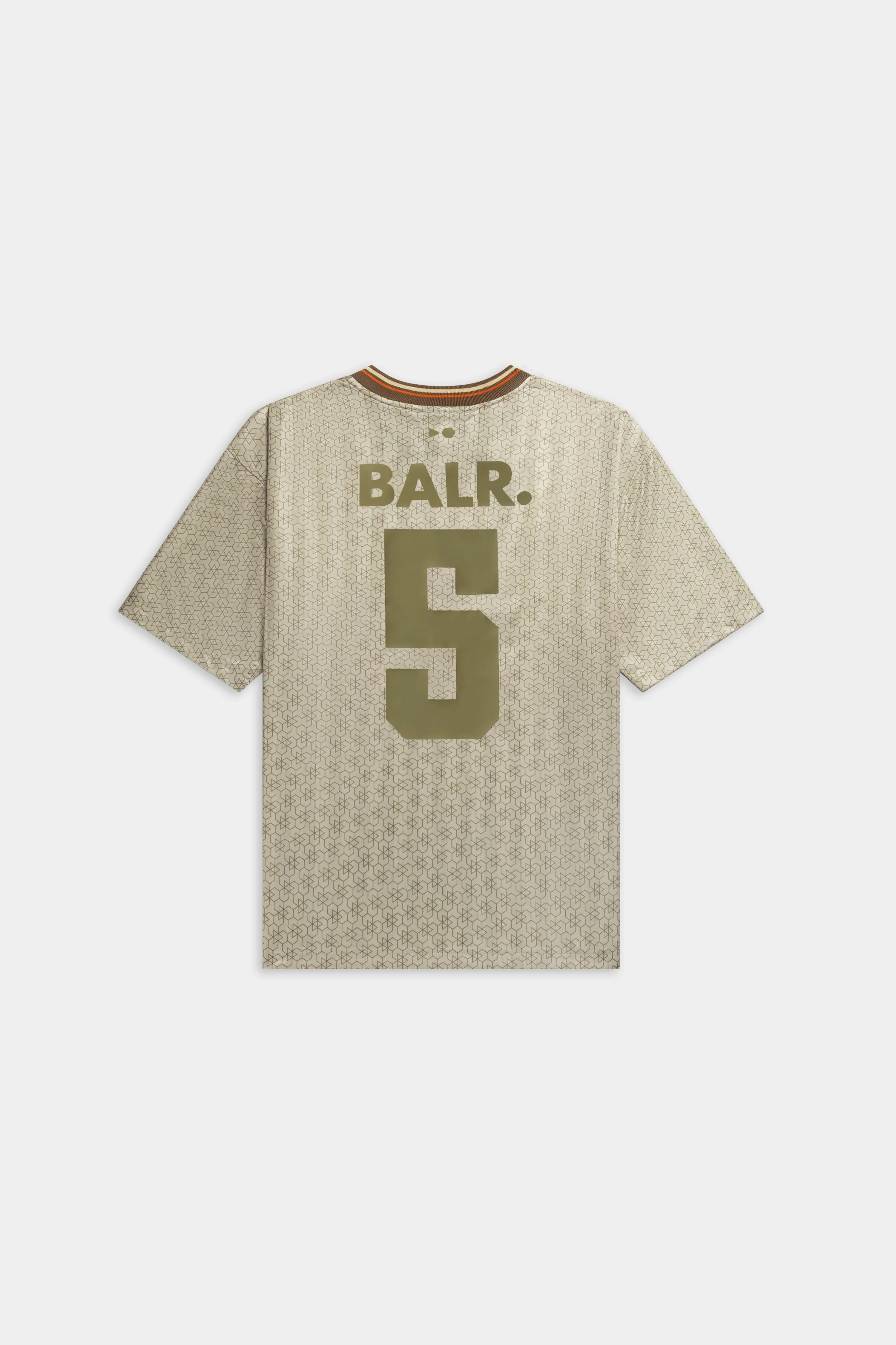 BALR. x FIVE Football Jersey Whitecap Gray