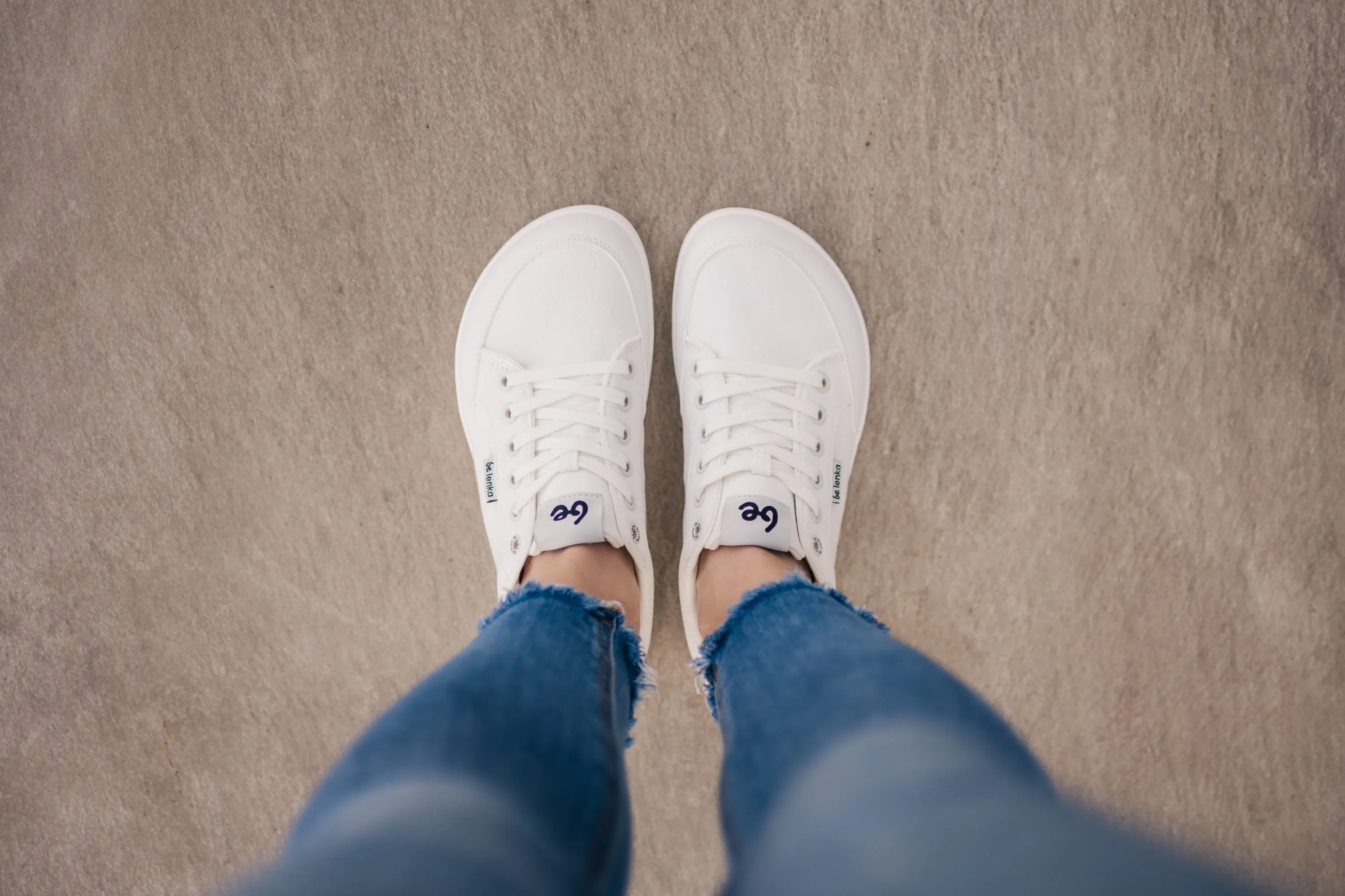 Barefoot Sneakers Be Lenka Rebound - All White