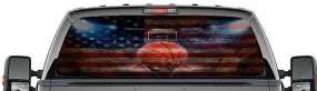 Basketball Design 11-Rear Window Decal-Graphic