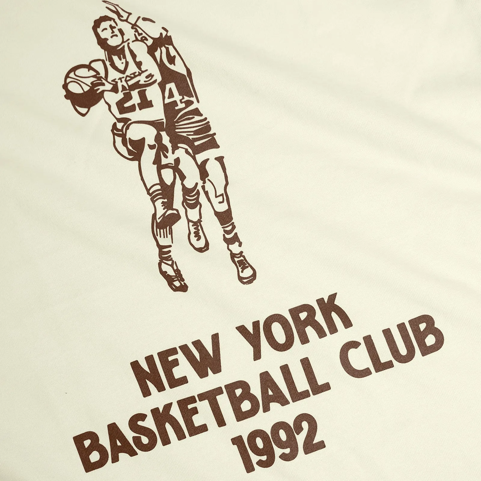 Basketball NYC Club Tee - Butter