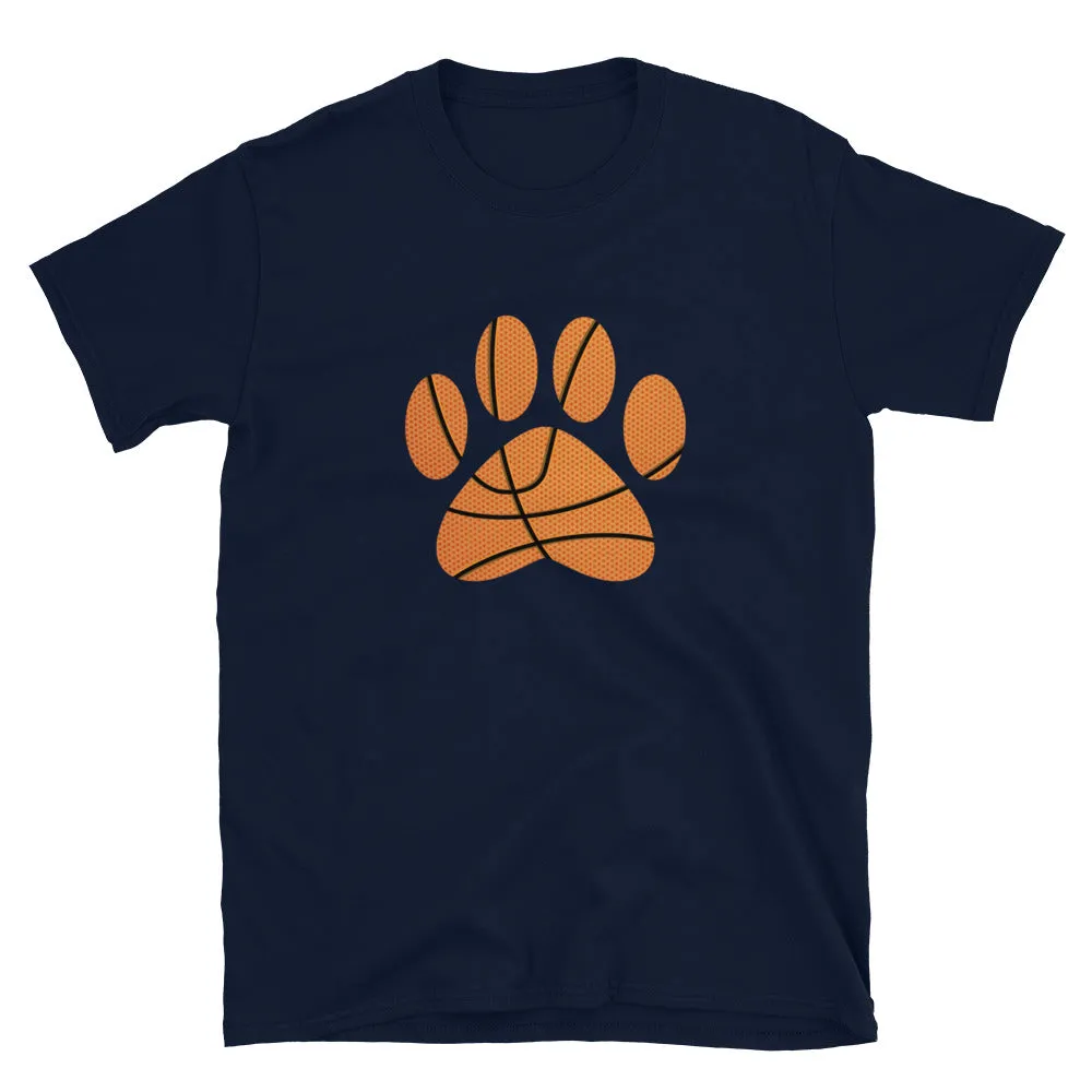 Basketball Paw Print T-Shirt