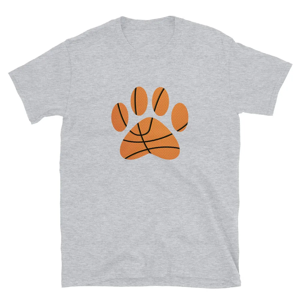 Basketball Paw Print T-Shirt