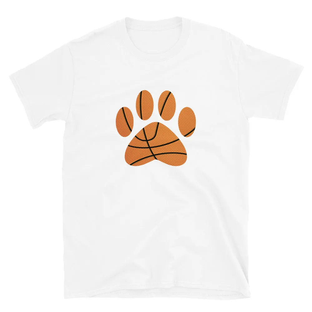 Basketball Paw Print T-Shirt