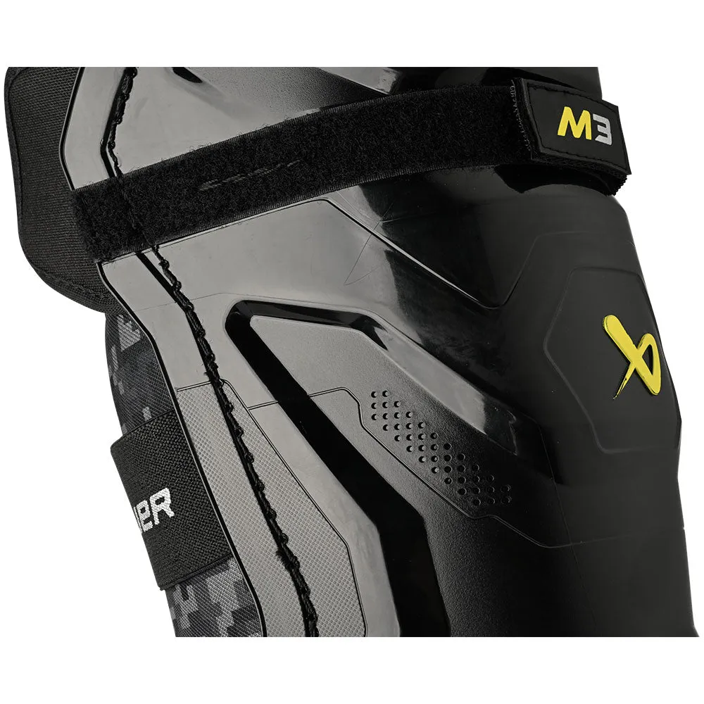 BAUER SUPREME M3 SENIOR HOCKEY SHIN PADS