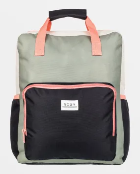 Better With Sun Medium Backpack - Oil Green