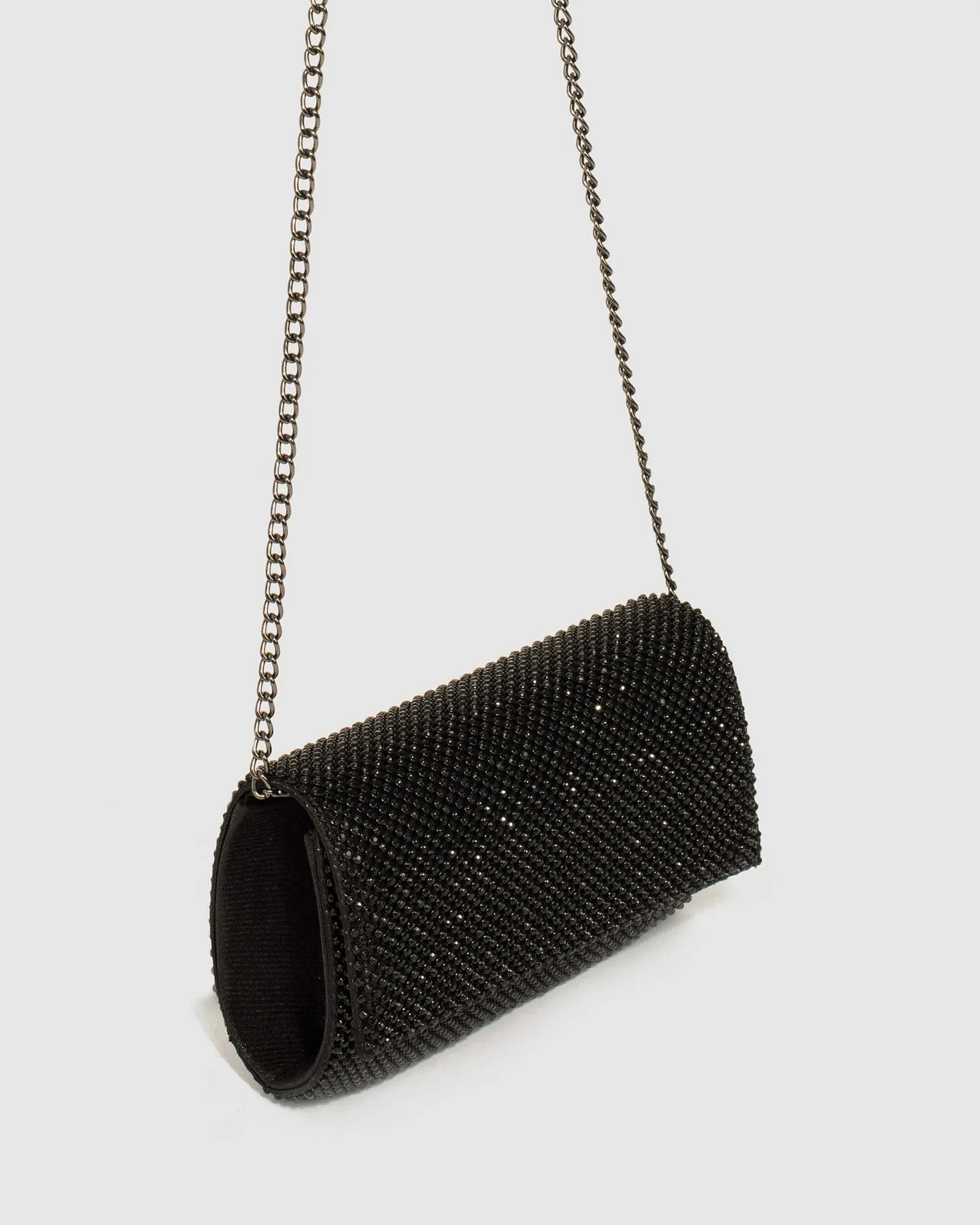 Black Kira Evening Clutch Bag