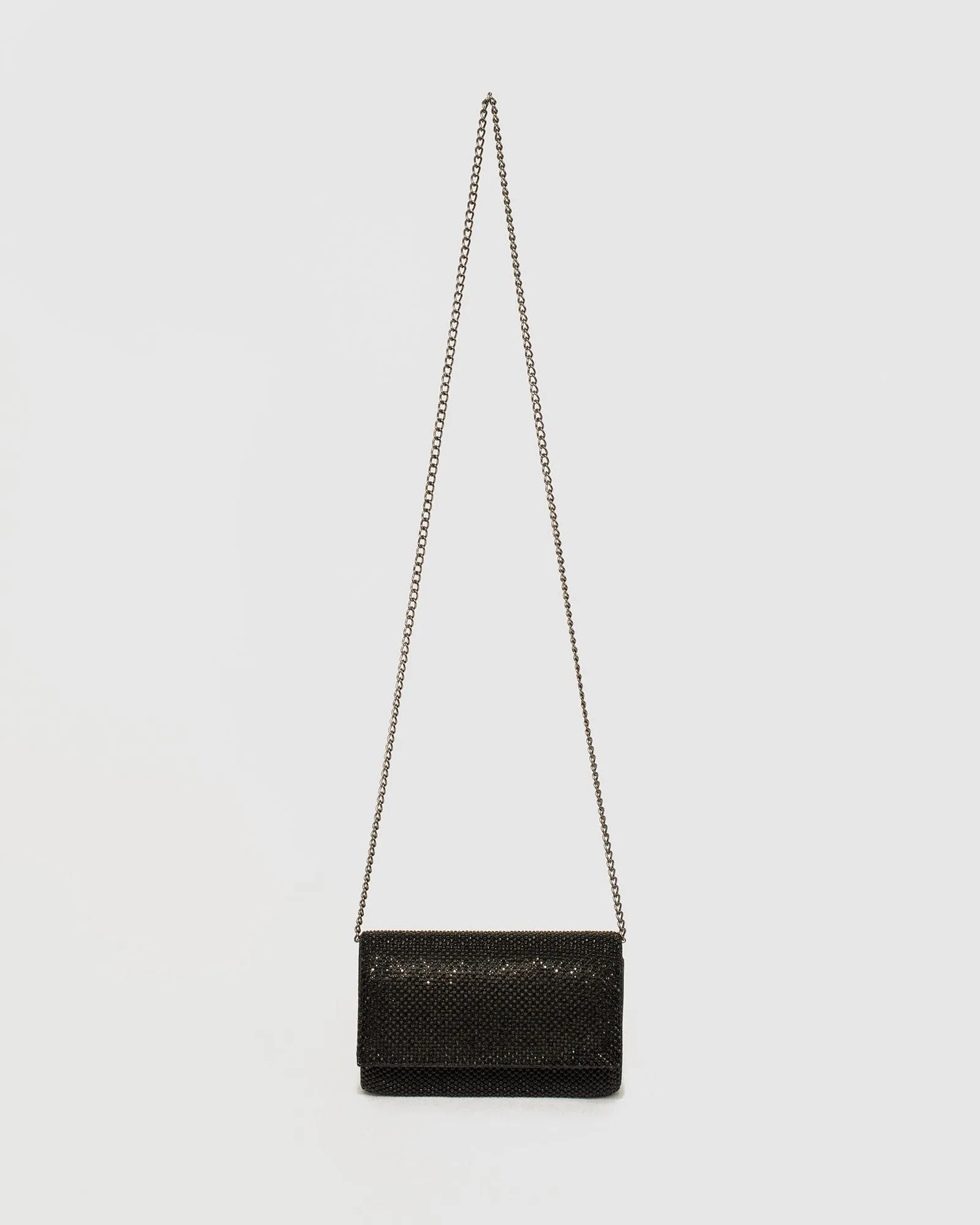 Black Kira Evening Clutch Bag