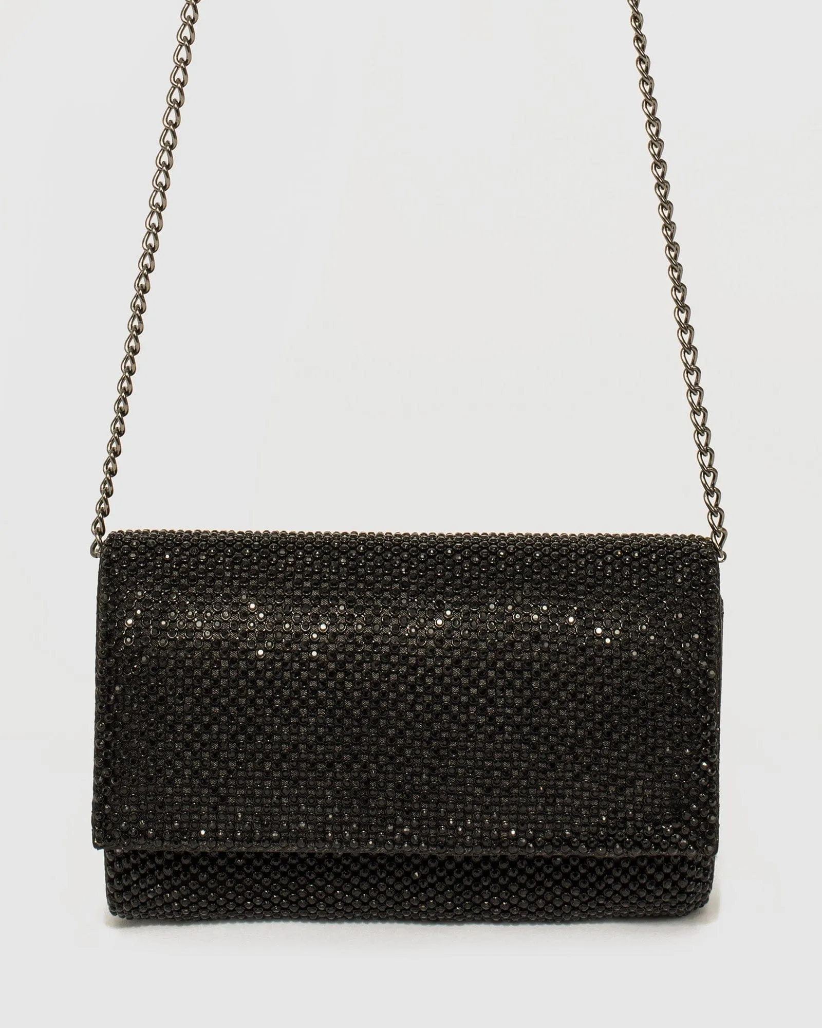 Black Kira Evening Clutch Bag