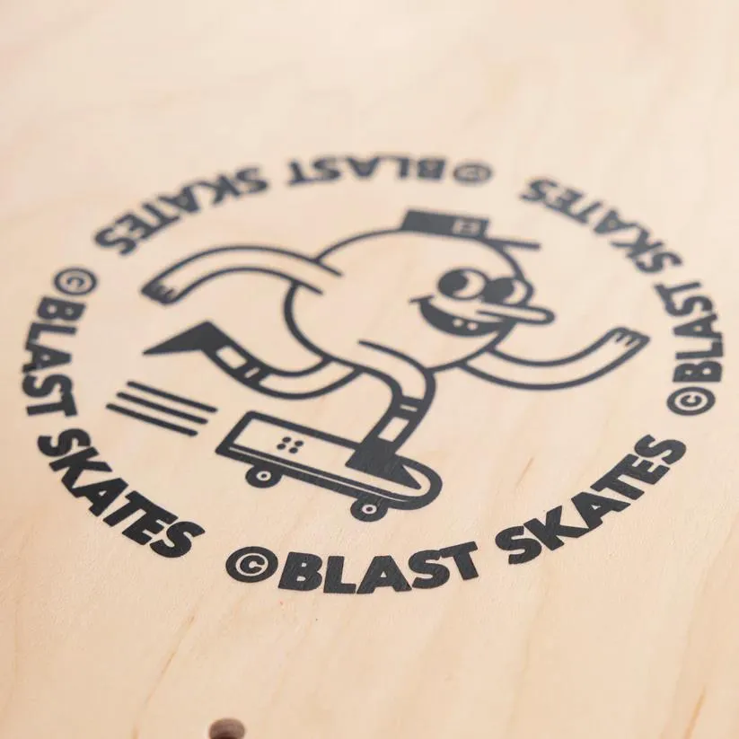 Blast Skates Nasir Roumou Shape Signature Team Skateboard Deck 10