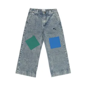 Bobo Choses Jeans With Colorful Prints For Boy And Girl